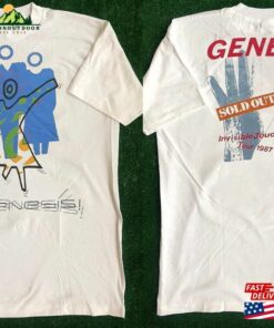 Genesis Invisible Touch Tour 1987 Sold Out T-Shirt Shirt’87 Hoodie