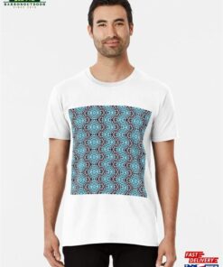 Geometric Flower Seamless Premium T-Shirt Hoodie Sweatshirt