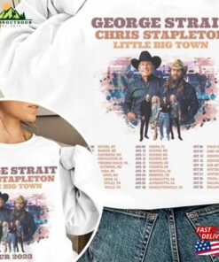 George Strait Chris Stapleton Little Big Town Tour 2023 Vintage Country Music Sweatshirt Unisex