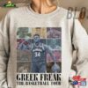 Giannis Antetokounmpo Shirt The Basketball Tour Sweatshirt Milwaukee Merch Hoodie Unisex