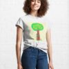 Girl Hugging A Tree Classic T-Shirt