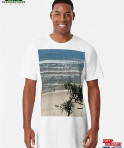 Gold Coast Summery Beach Long T-Shirt Sweatshirt Unisex