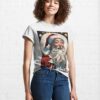 Golden Halo Santa Portrait Classic T-Shirt Unisex
