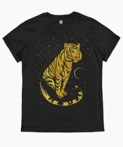 Golden Tribal Tiger T-Shirt