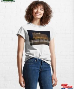 Golden Yellow Facade Bellagio Fountains Las Vegas Nevada Usa Classic T-Shirt Hoodie Unisex