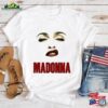Graphic Madonna Face Tshirt Young Unisex Shirt The Celebration Tour 2023 T-Shirt Classic