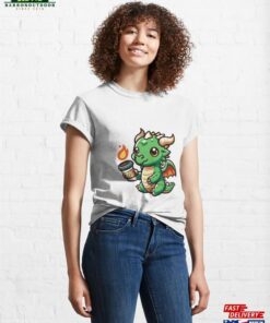 Green Coffee Dragon Classic T-Shirt Sweatshirt Unisex