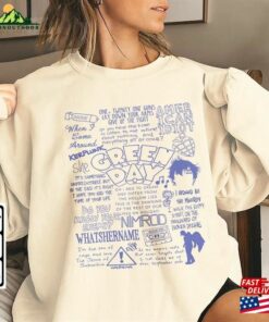 Green Day Doodle Art Shirt Sweatshirt T-Shirt Unisex