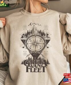 Greta Van Fleet Aesthetic Shirt Starcatcher World Tour 2023 T-Shirt Gvf Tee Sweatshirt