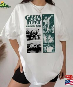 Greta Van Fleet Shirt Vintage Dream In Gold Tour 2023 Hoodie T-Shirt