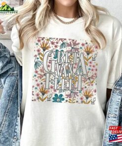 Greta Van Fleet Tshirt Band Dream In Gold Tour 2023 Unisex T-Shirt Concert Shirt Classic