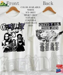 Greyday 2023 Merch Suicideboys Tour Shirt Suicideboy Grey Day T-Shirt Hoodie Sweatshirt