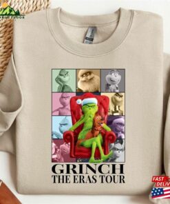 Grinch The Eras Tour Sweatshirt Funny Christmas Classic