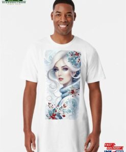 Grunge Art Gradient Long T-Shirt Hoodie