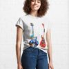 Guitar Threesome Colorful Guitars T-Shirt Classic Unisex