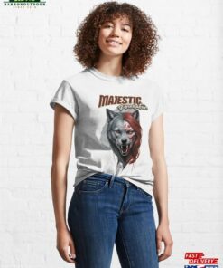 Half Wolf Woman It’s Just A Majestic Predator Classic T-Shirt Unisex Hoodie
