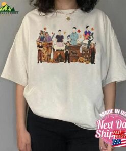 Halloween Retro Jonas Brothers Coffee Sweatshirt Tour Concert 2023 Unisex Gift Classic
