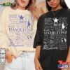 Hamilton Musical Doodle Art Shirt Sweatshirt Hoodie Classic