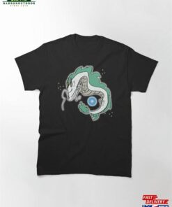 Hand Drawing White Dragon Classic T-Shirt Hoodie