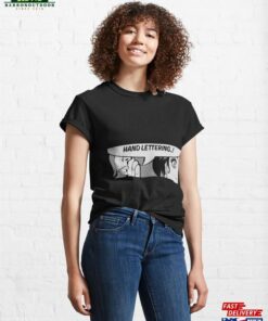 Hand Lettering Women Whispering Writing Hoodie Sweatshirt