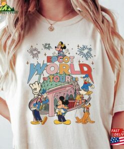 Happiest Place Epcot World Tour Walt Disney T-Shirt Sweatshirt Unisex