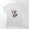 Happy Cat Standing With Paws Upward Classic T-Shirt Unisex