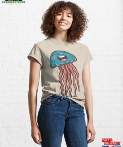 Happy Jellyfish Classic T-Shirt Hoodie Unisex