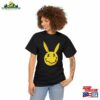 Happy Rabbit T-Shirt Unisex Cotton Tee Hoodie