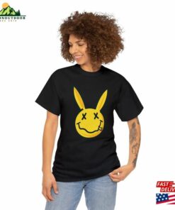 Happy Rabbit T-Shirt Unisex Cotton Tee Hoodie