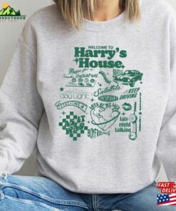 Harry’s House Tracklist Green Harry Lover Gift For Music Unisex Classic