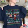 Have A Merry Kelcemas Sweatshirt Travis Kelce Jason Sweater The Bros Funny Christmas Hoodie Unisex