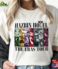 Hazbin Hotel Eras Tour Shirt Characters Sweatshirts Helluva Boss Tee Classic T-Shirt