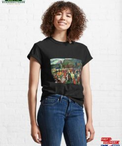 Hd Colourful Life By Wassily Kandinsky Classic T-Shirt Unisex