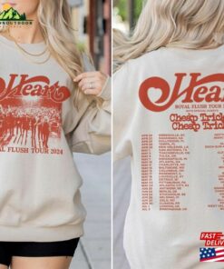 Heart 2024 Tour Shirt Band Fan Concert T-Shirt Unisex