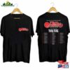 Heart 2024 Tour Shirt Rock Band Royal Flush Fan T-Shirt Unisex