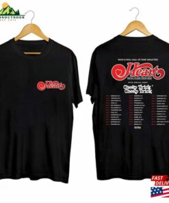 Heart 2024 Tour Shirt Rock Band Royal Flush Fan T-Shirt Unisex