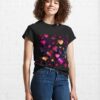Heart Night Valentine Classic T-Shirt Unisex