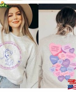 Heart Shape Lover Taylor Swift Merch Gifts For Swifties The Eras Tour Shirt Swiftie Sweatshirt T-Shirt