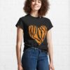 Heart Tiger Print Classic T-Shirt Sweatshirt