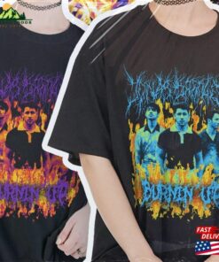 Heavy Metal Jobros Tee Infrared Or Aqua Jonas Brothers Vintage T-Shirt Hoodie Sweatshirt