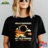 Hello Darkness Eclipse Shirt Total Solar April 8 2024 T-Shirt Sweatshirt Classic