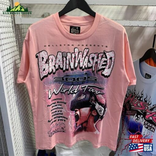 Hellstar T-Shirt Graphic Studio Tee World Tour Shirt Sweatshirt Classic