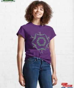 Hexagon Leaf Wreath Classic T-Shirt Sweatshirt