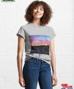 Hillside Street At Sunset Classic T-Shirt Hoodie Sweatshirt