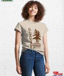 Homochitto National Forest Mississippi Pines Classic T-Shirt Hoodie