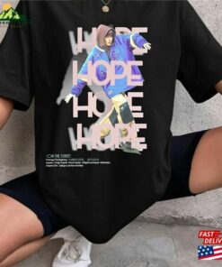 Hope On The Street Retro Y2k Shirt Jhope Kpop Sweatshirt Bts Army Classic