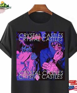 Horror Design Crystal Castles Ii Unisex T-Shirt Music Band Graphic Album Shirt Classic Hoodie