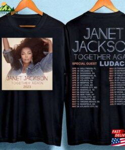Hot Janet Jackson Together Again Tour 2023 Shirt T-Shirt Sweatshirt Unisex