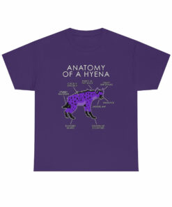 Hyena Purple – T-Shirt