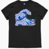 Kanagawa Cat Wave T-Shirt